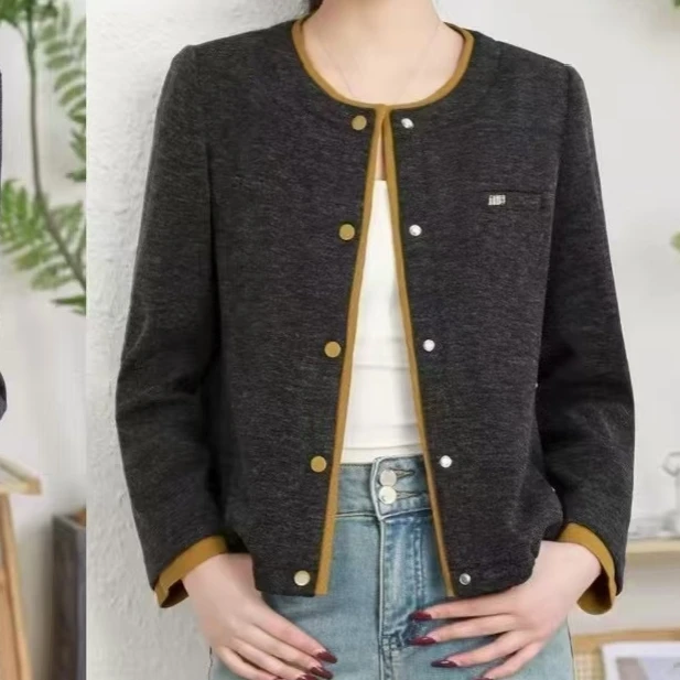 春季新款简约时尚短外套