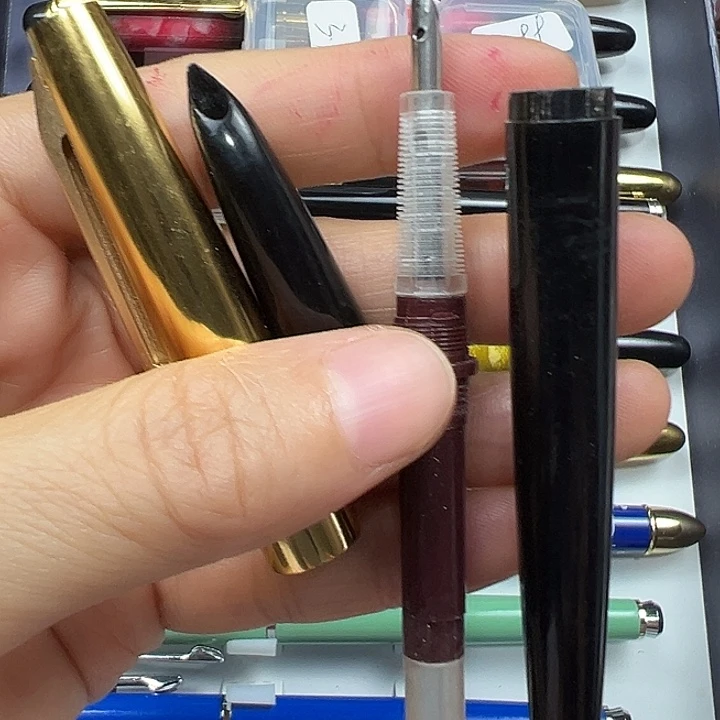 延河暗尖库存老钢笔一支透明