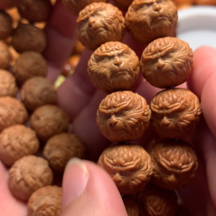 【闪购商品】猴头核桃手串亳***瑞悟空