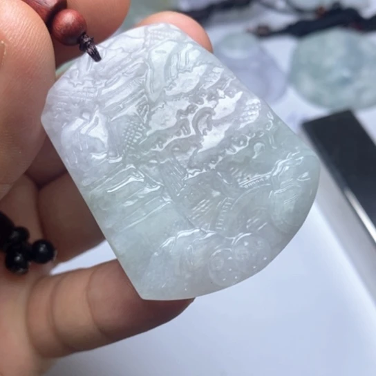 颈饰未镶嵌翡翠翡翠