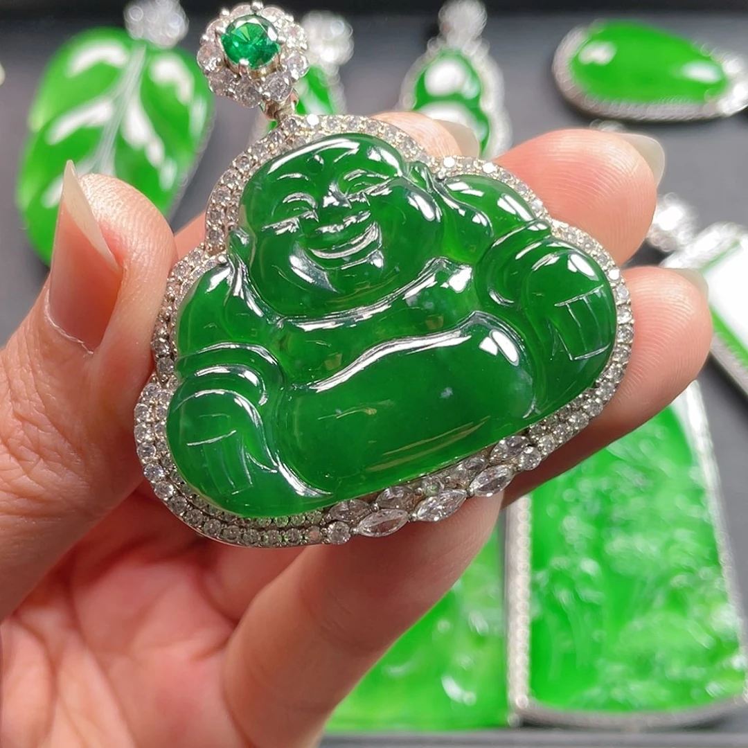 吊坠(不含链)未镶嵌翡翠