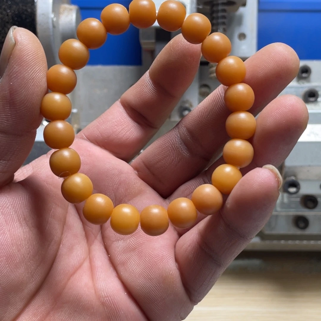 勒***劉菩提根手串苹果珠一条