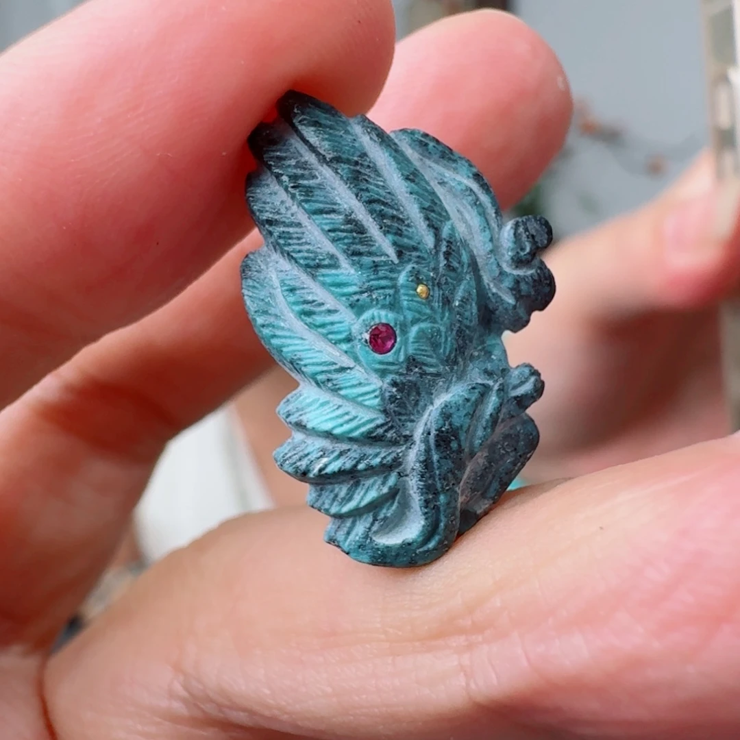 未镶嵌绿松石珠宝奇石