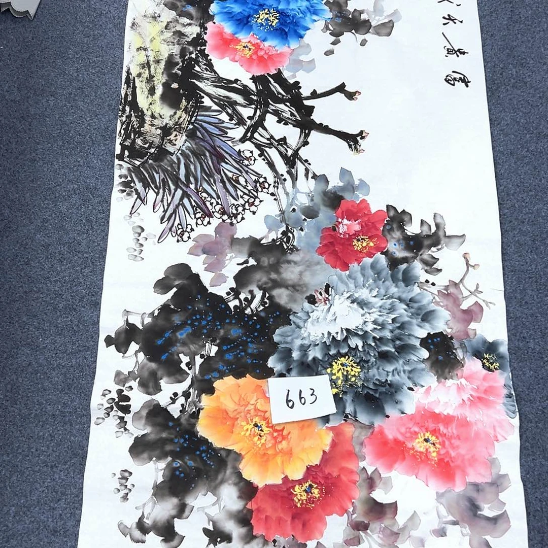 国画国画宣纸纯手绘作品