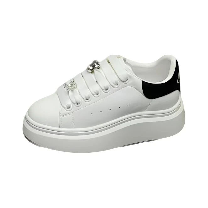 206002   25073真皮厚底小白鞋 （标准尺码）**米