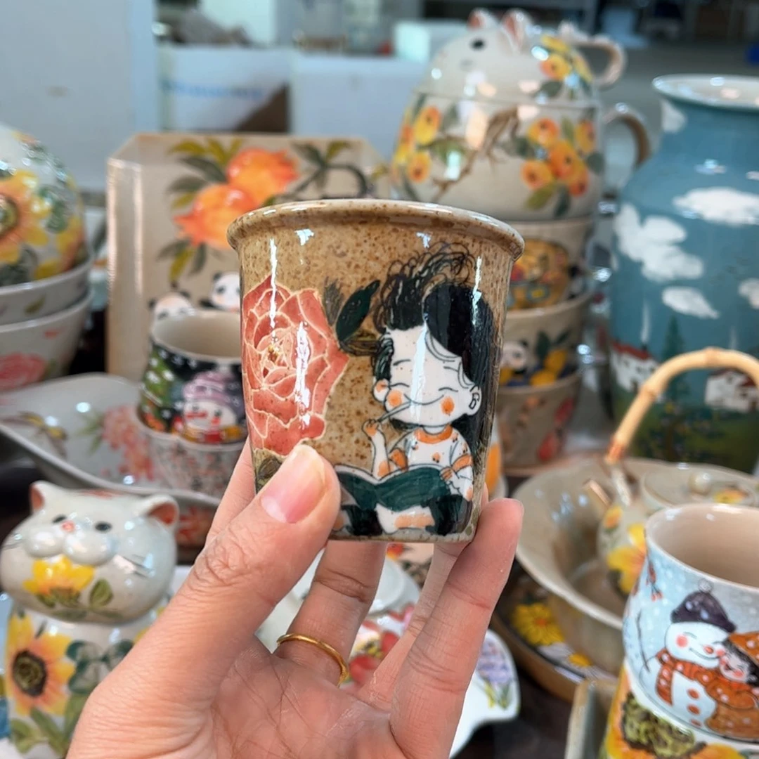 景德镇陶瓷手工杯