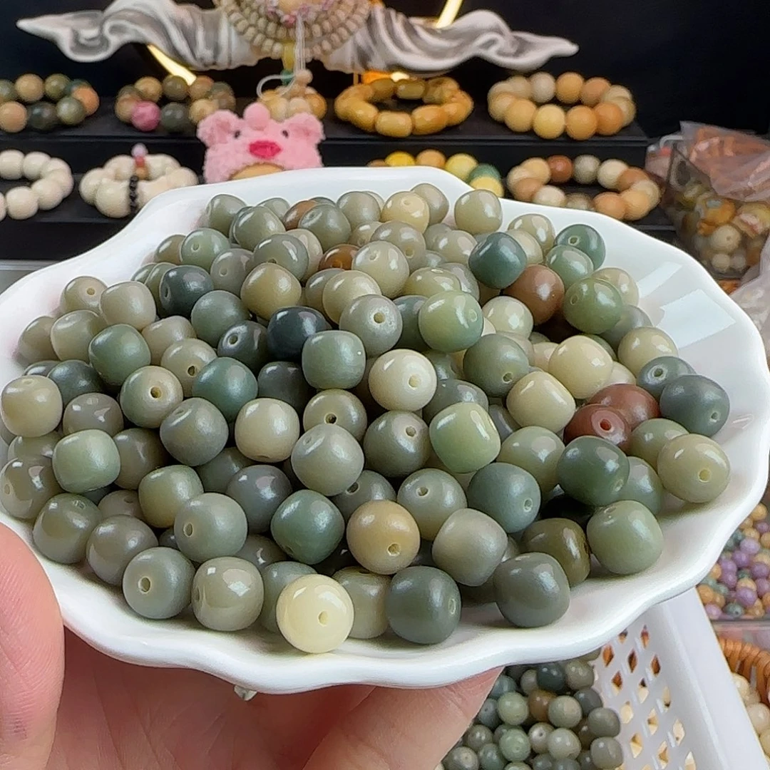 菩提根/象牙果手串卡10青提桶100卡牌➕100备珠