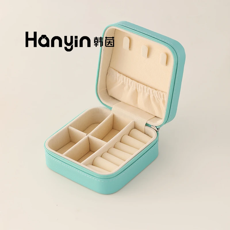 首饰盒/箱 10*10*5cm 原创精致便携式首饰收纳盒饰品盒