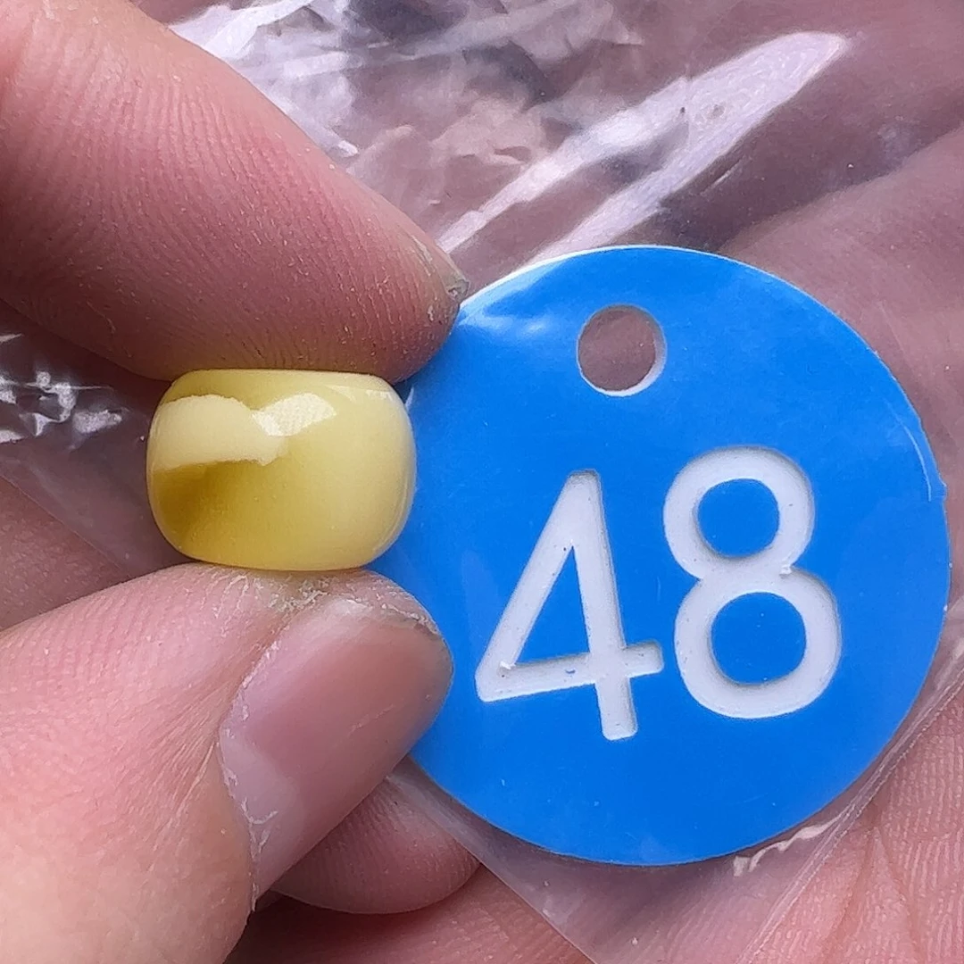 蜜蜡未镶嵌珠宝奇石13.5mm微花粉