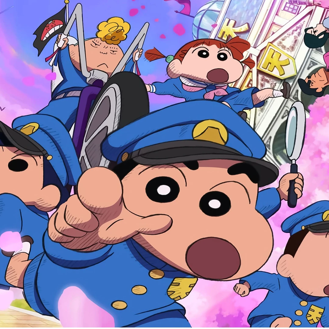 《蜡笔小新》大剧场蜡笔小新客厅卧室装饰画  i76