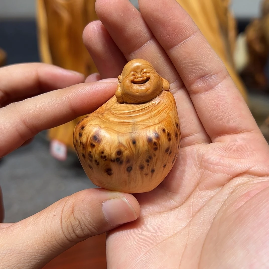 柏木崖柏木手把件摆件