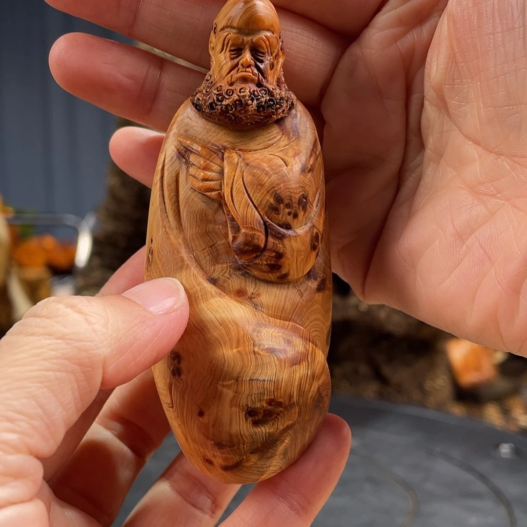 柏木（崖柏）手把件