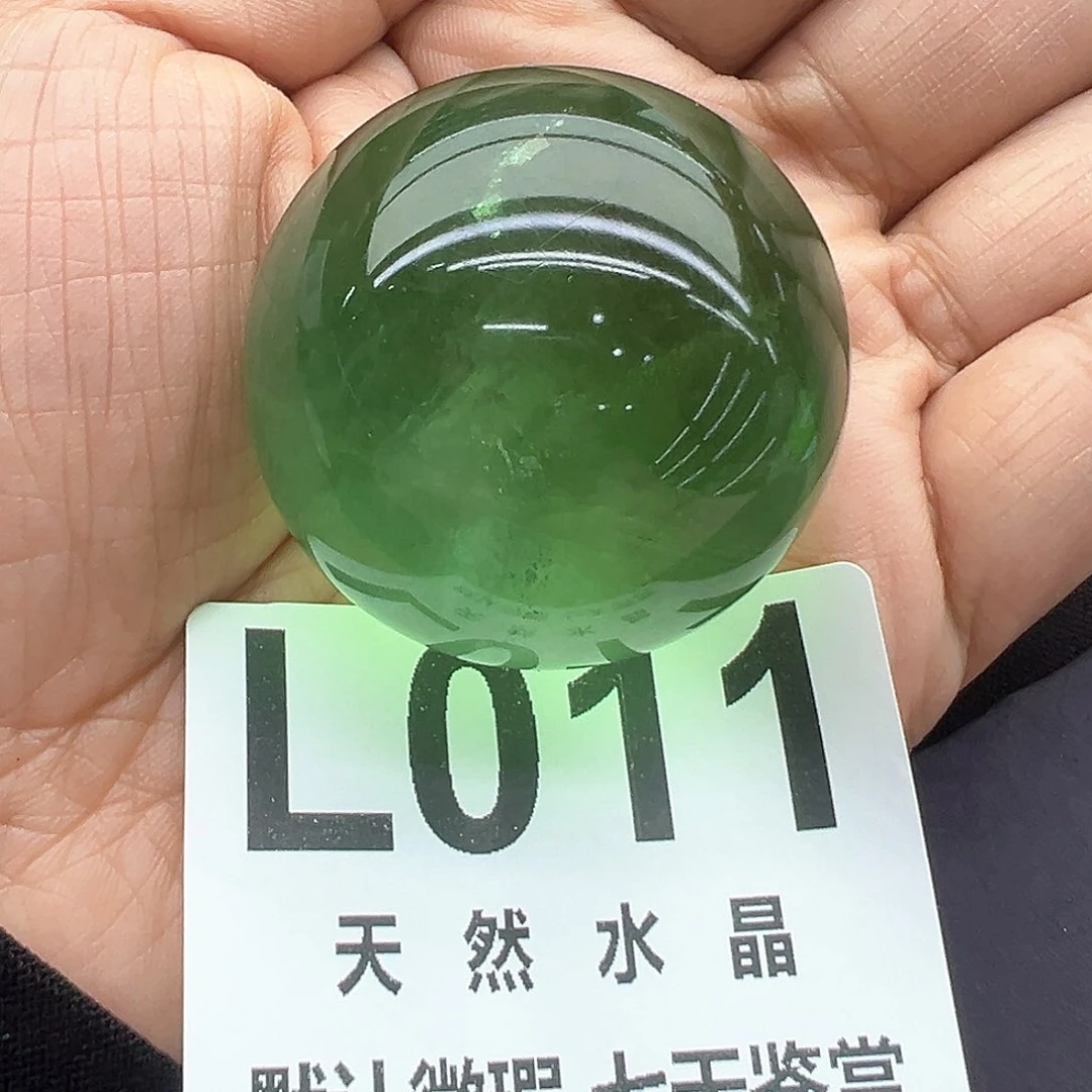 萤石莹石未镶嵌小**琴天然莹石