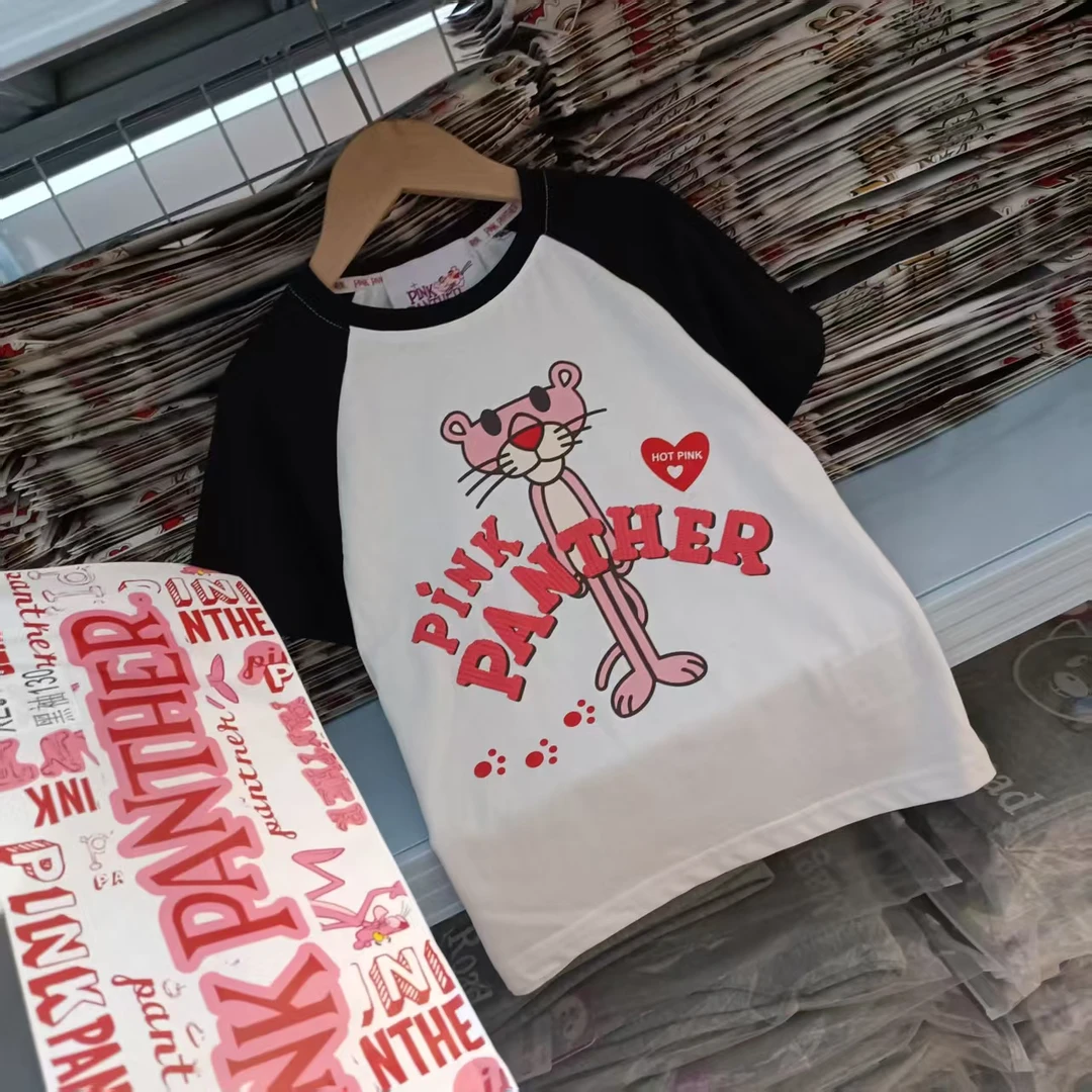 出口订单~小豹子儿童短袖