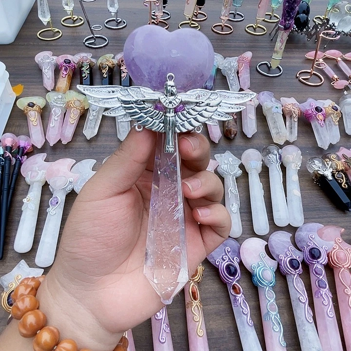涵***未镶嵌珠宝半成品水晶水晶