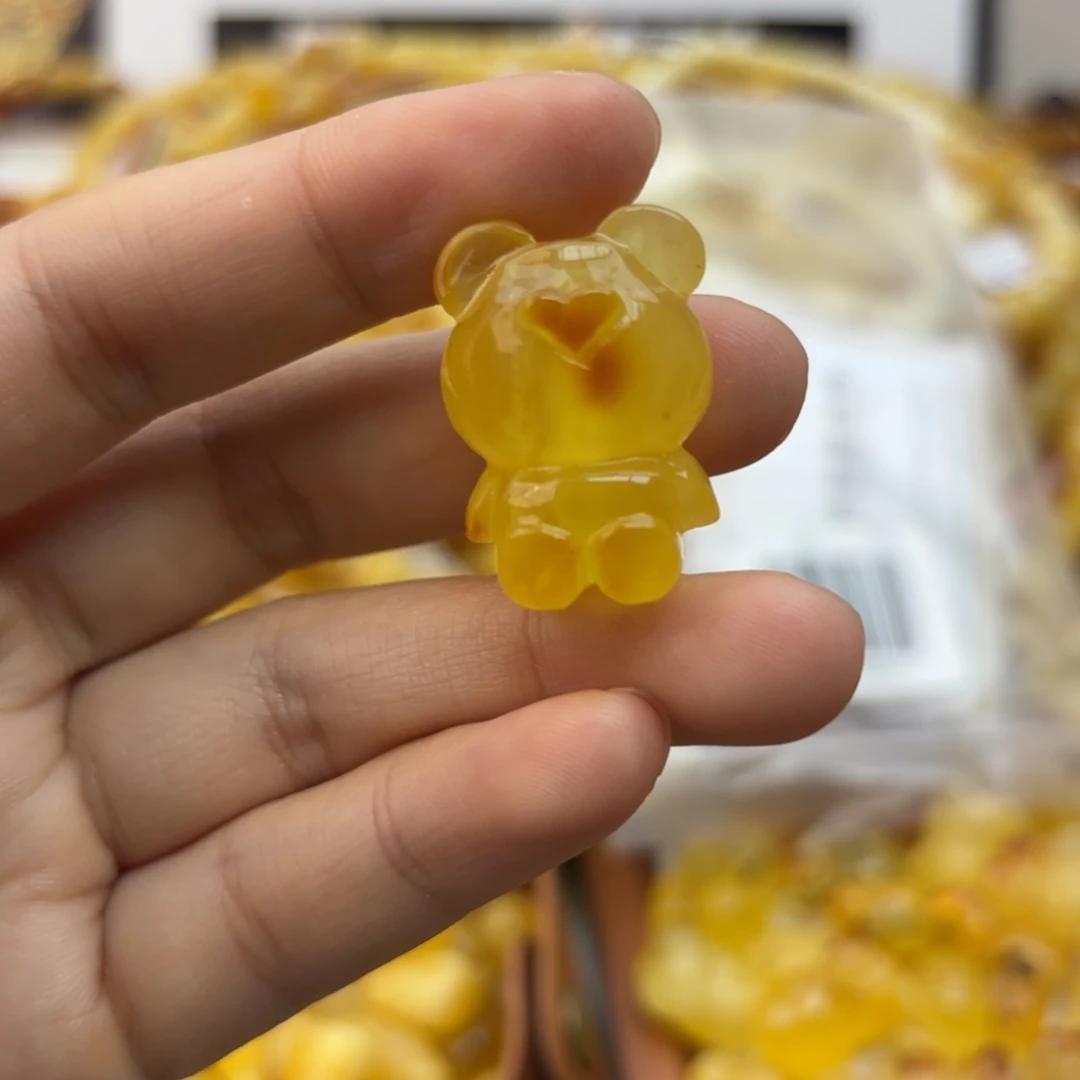 琥珀未镶嵌珠宝奇石