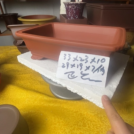 宜兴紫砂花盆马槽