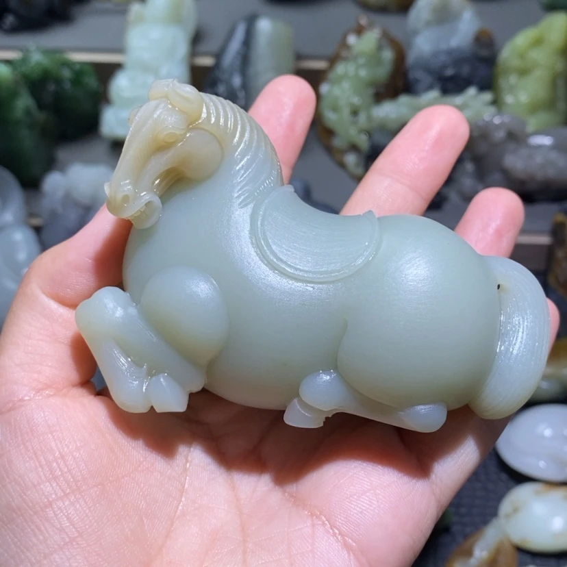【闪购商品】和田玉未镶嵌把件艺**琴定制