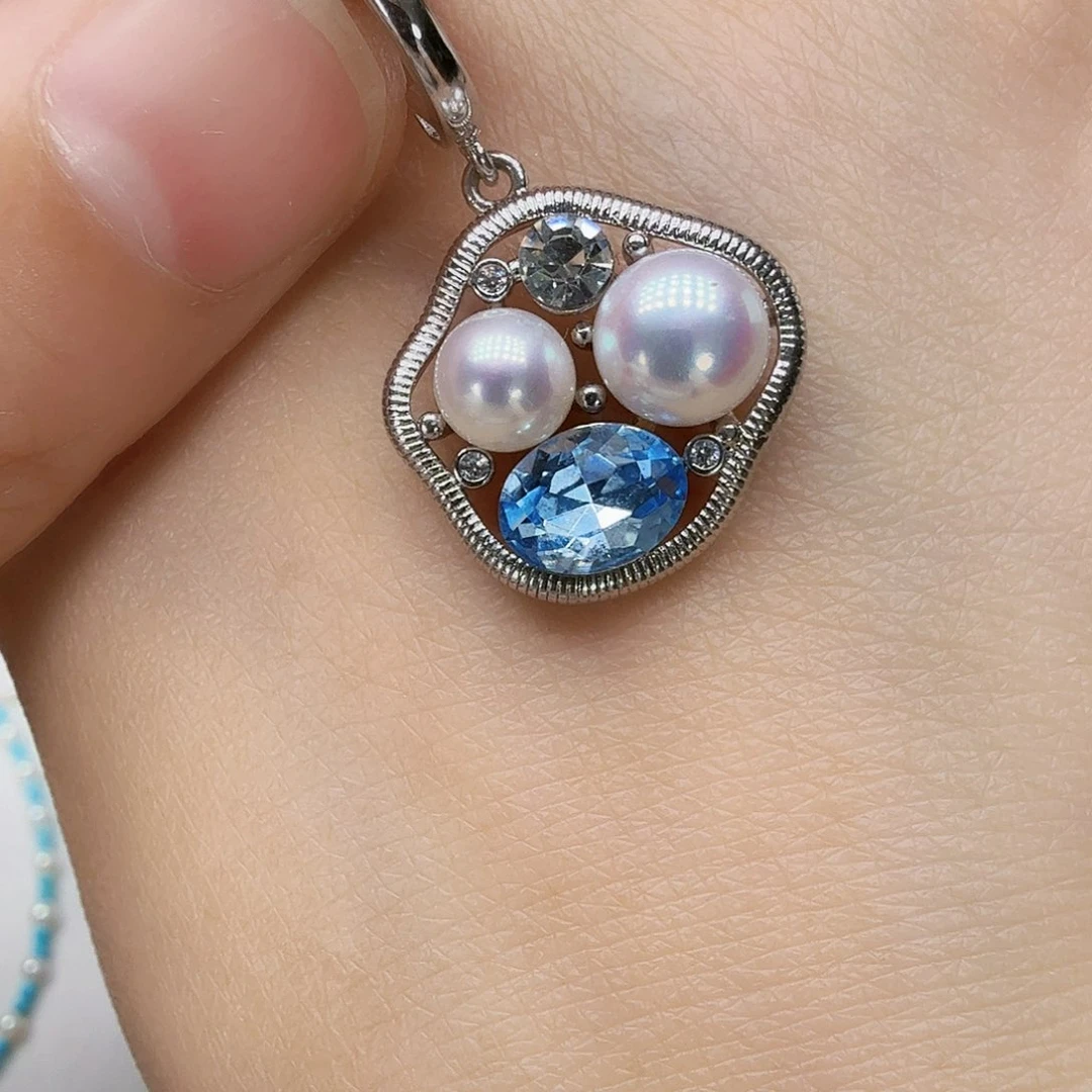 淡水珍珠未镶嵌颈饰