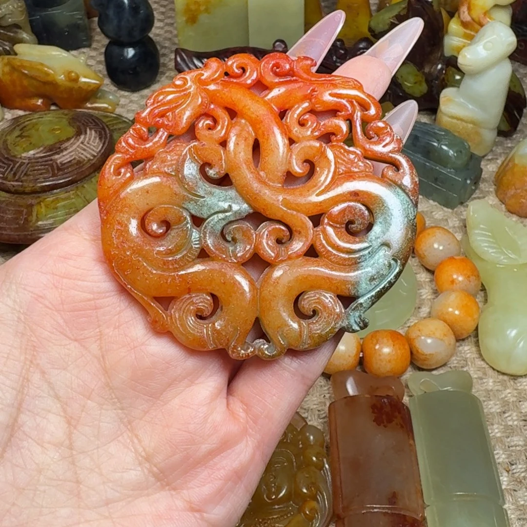 白玉菩提吊坠挂件