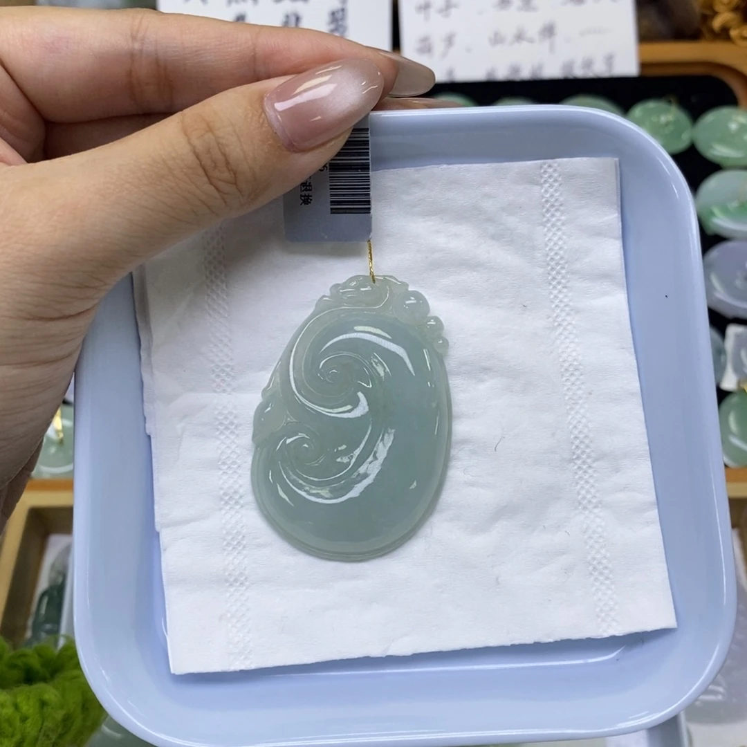 颈饰未镶嵌翡翠&****&如意