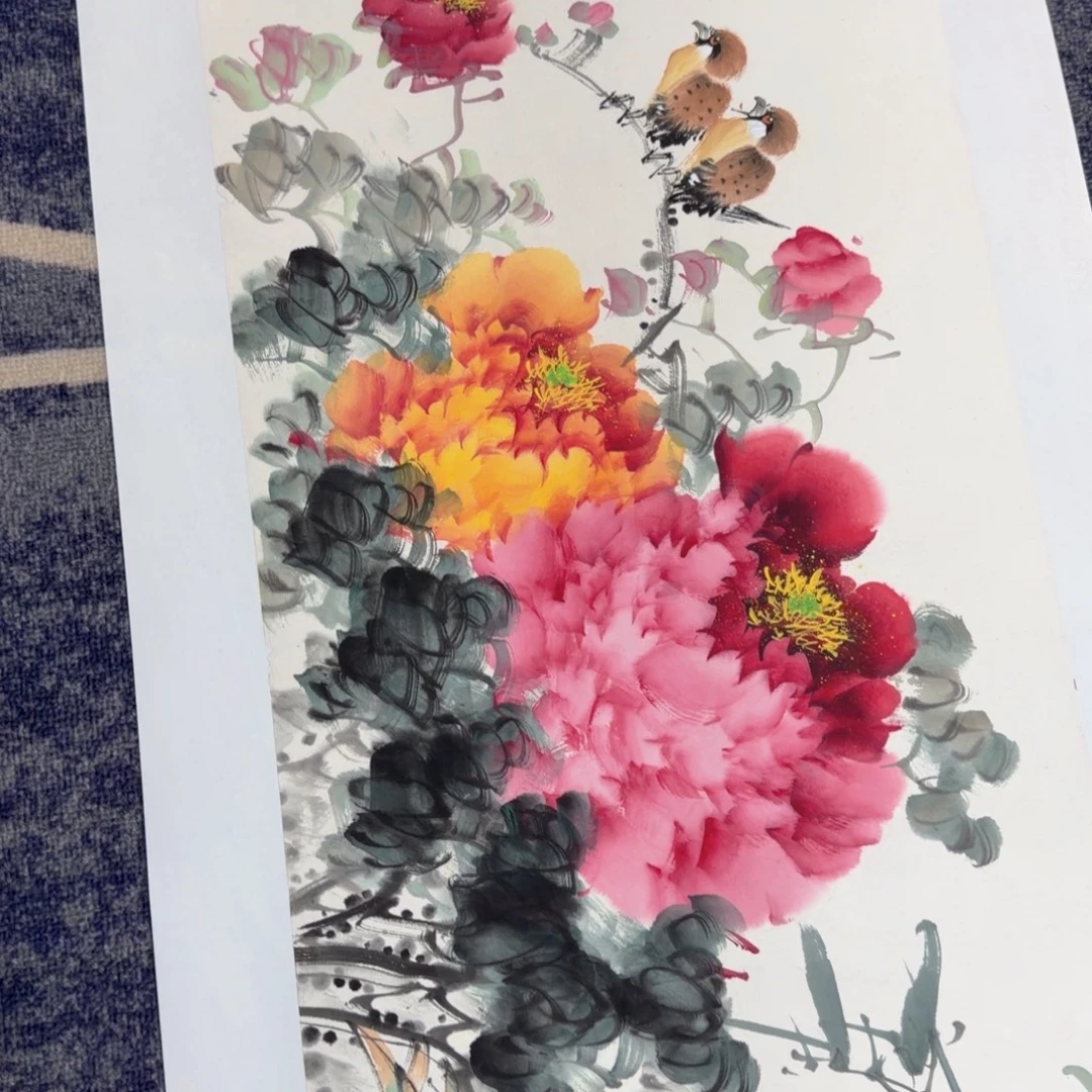 国画国画作品展山水花鸟