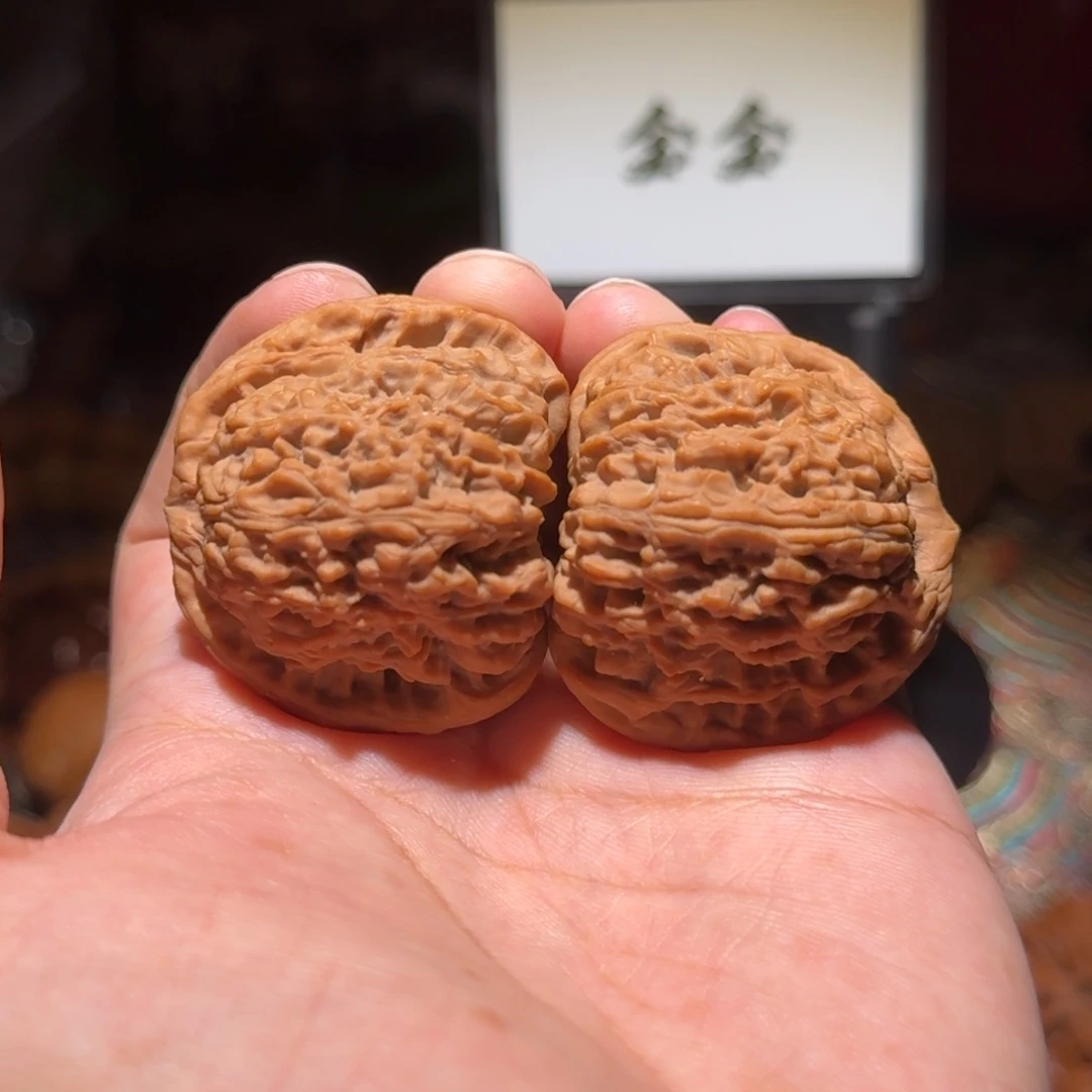 核桃把件749南疆石，尺寸41.5
