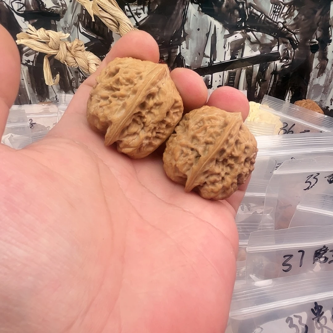 把件文玩核桃西北将军35尺