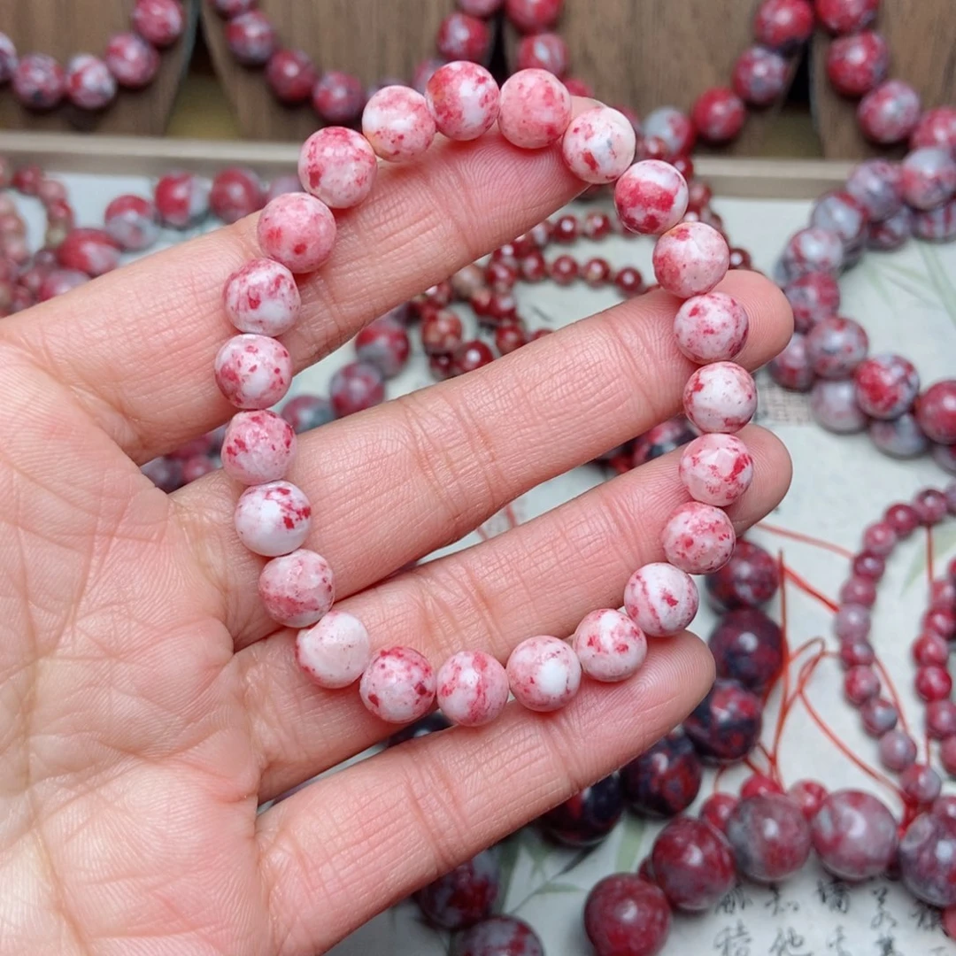 天然辰砂朱砂原石卡8