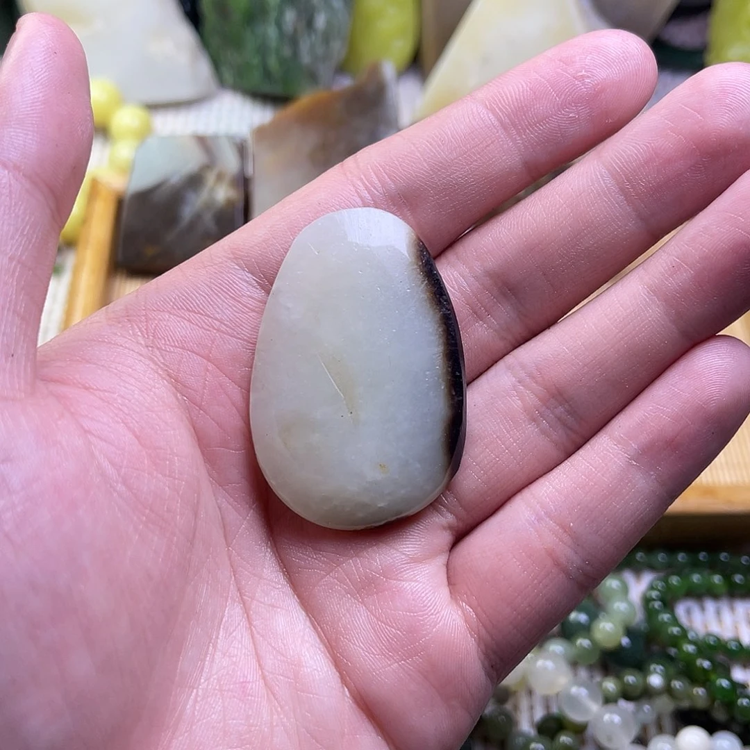 未镶嵌和田玉珠宝半成品春**雨