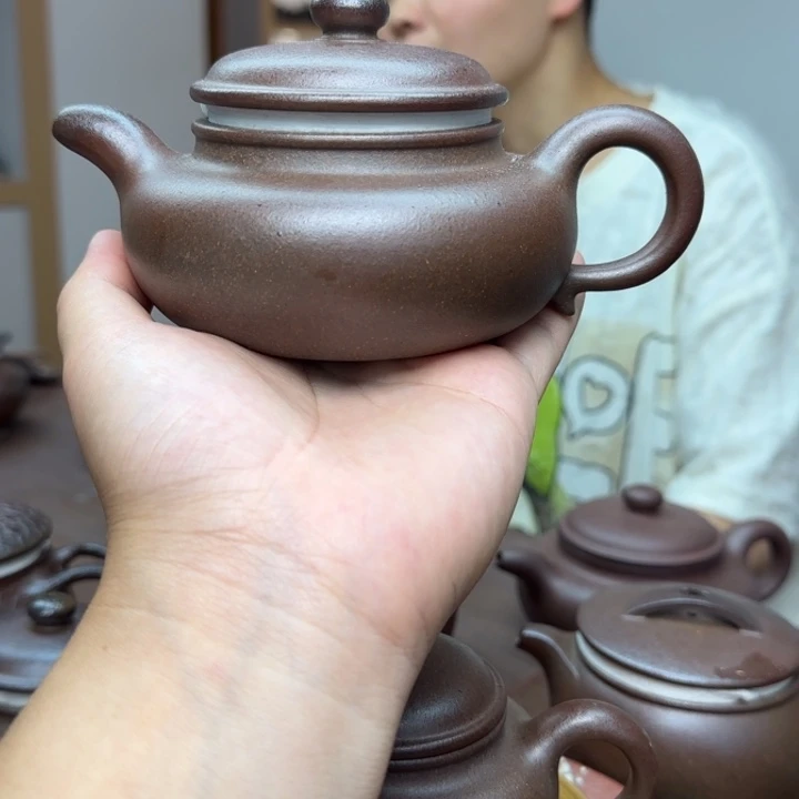 茶壶紫砂底槽清兰言仿古柴烧300C C特价