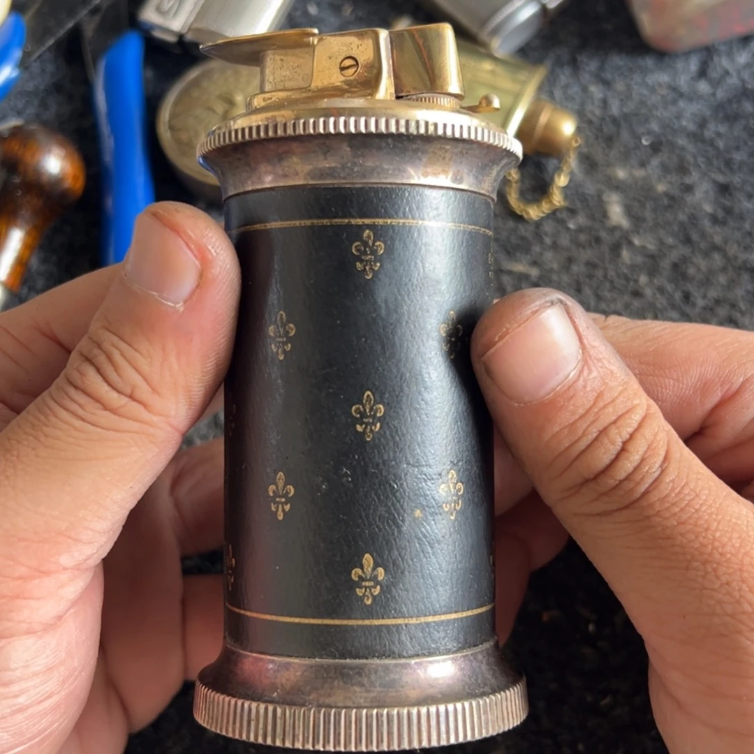古董煤油打火机-气体台式