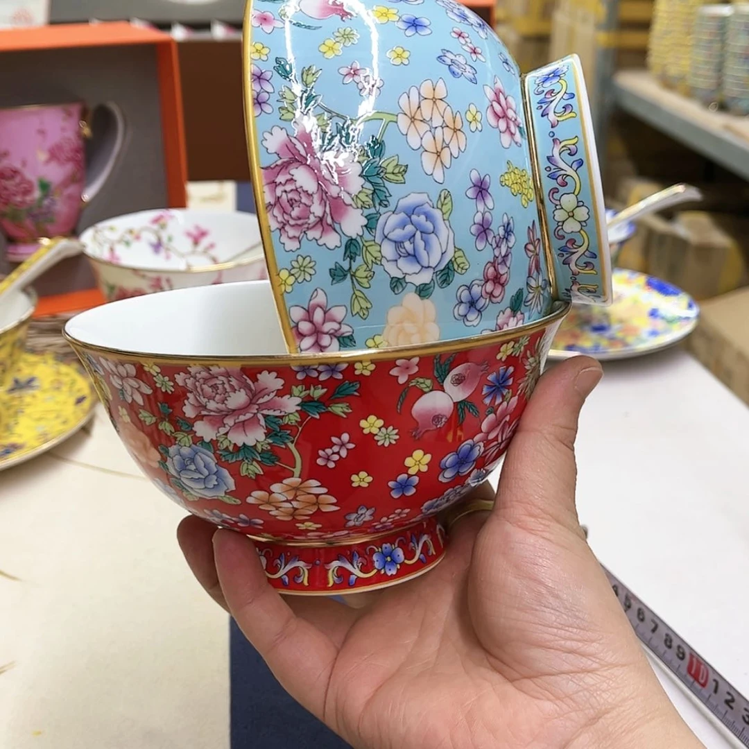 【闪购商品】骨瓷6英寸2混。。。。。。