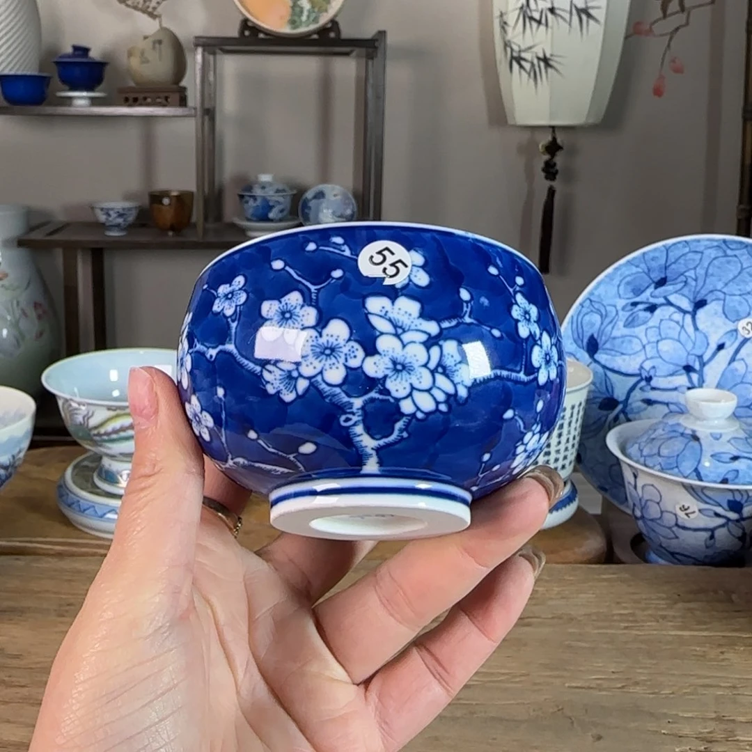 杯景德镇陶瓷柴烧多人