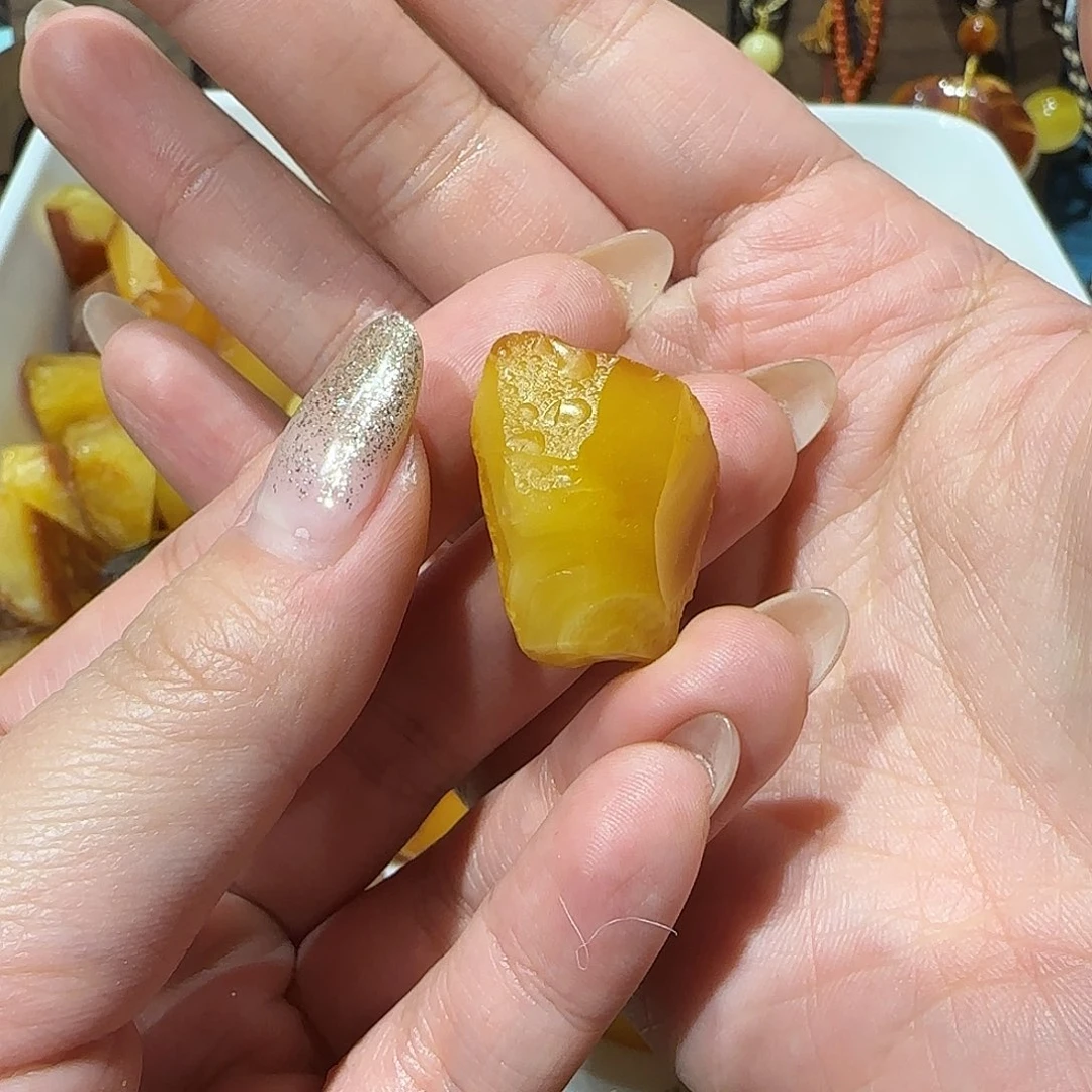 一****定制琥珀未镶嵌蜜蜡