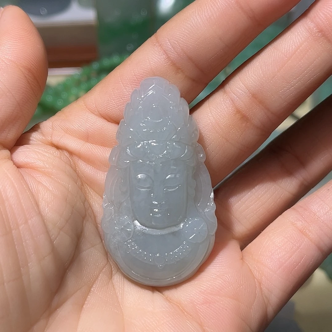 大***豪翡翠未镶嵌颈饰天然翡翠