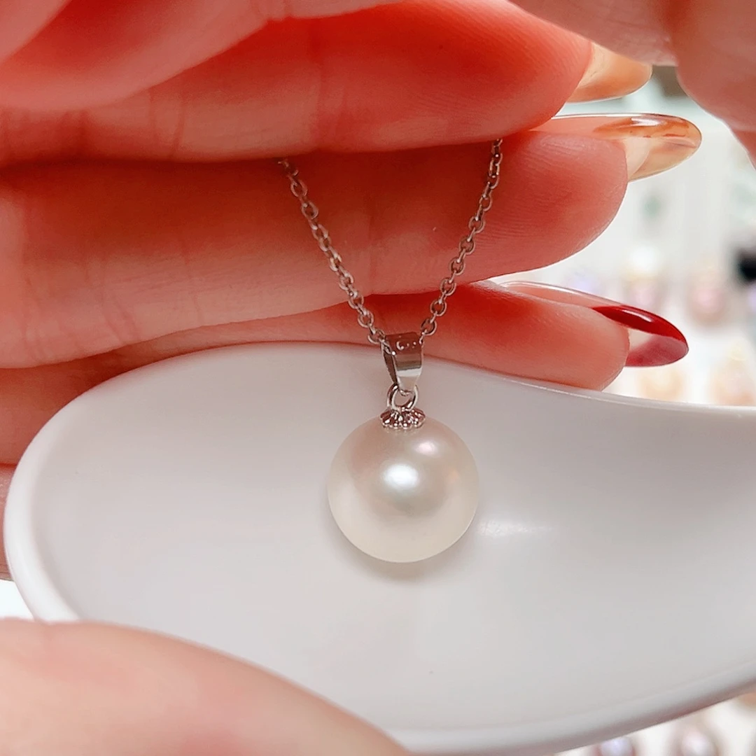 淡水珍珠吊坠(赠链)合金