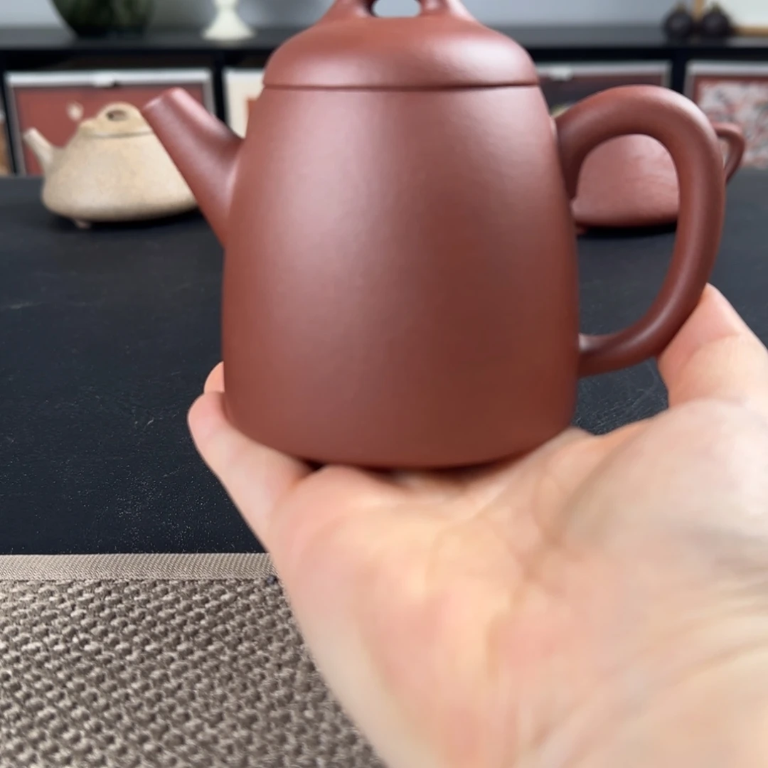 茶壶紫砂微瑕古钟