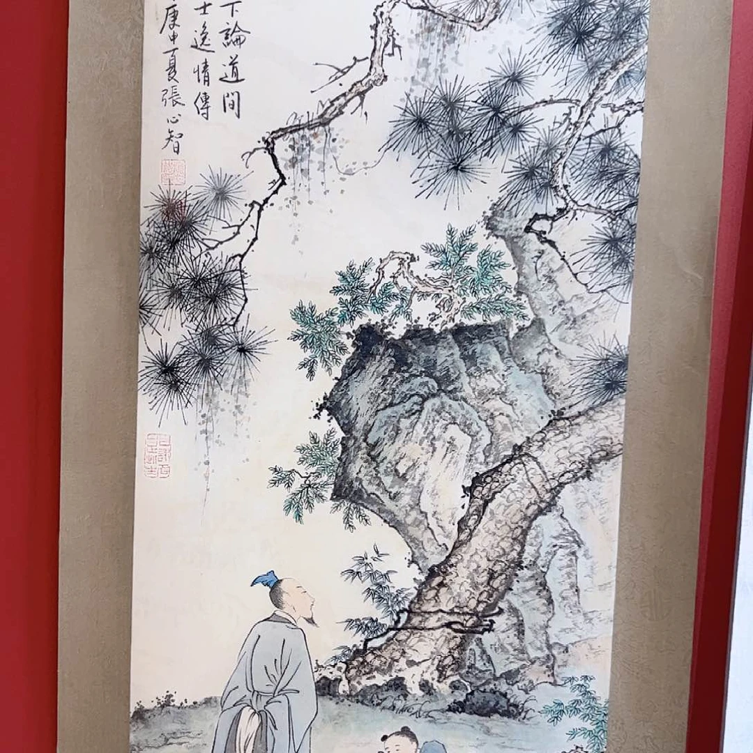 国画_***苏张心智老师亲笔手绘作品朵