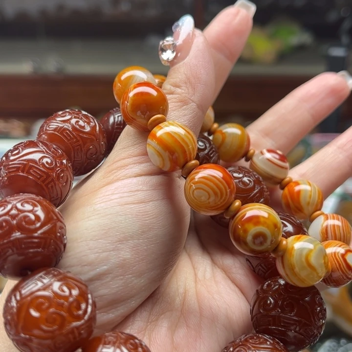 玛瑙/玉髓手镯未镶嵌