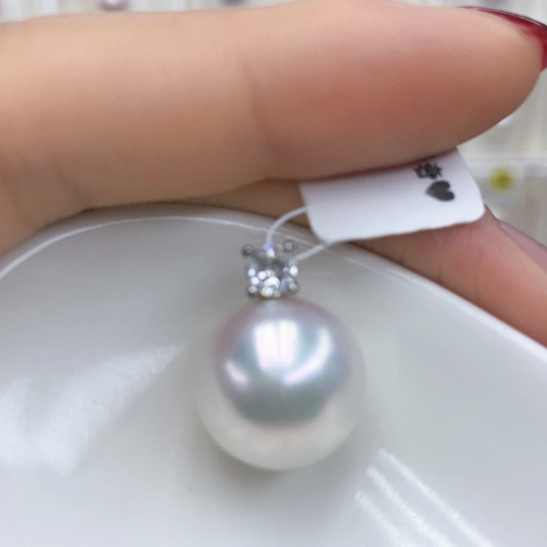 颈饰合金淡水珍珠