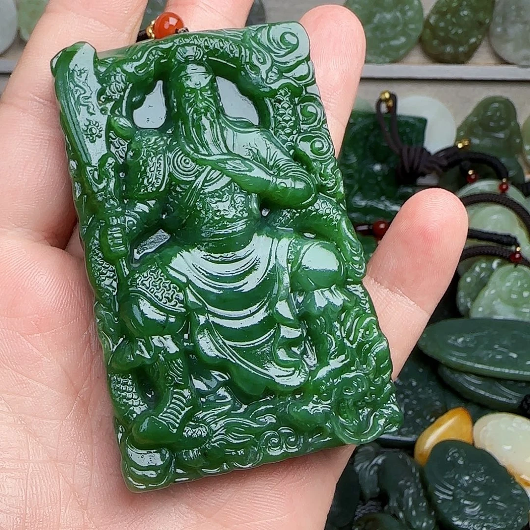 看***乐和田玉未镶嵌颈饰