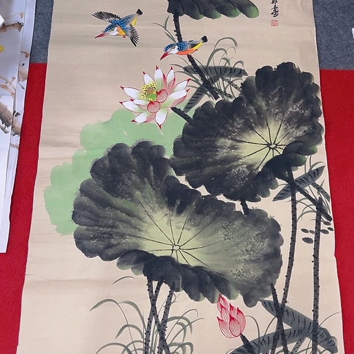 国画老师纯手绘作品欣赏