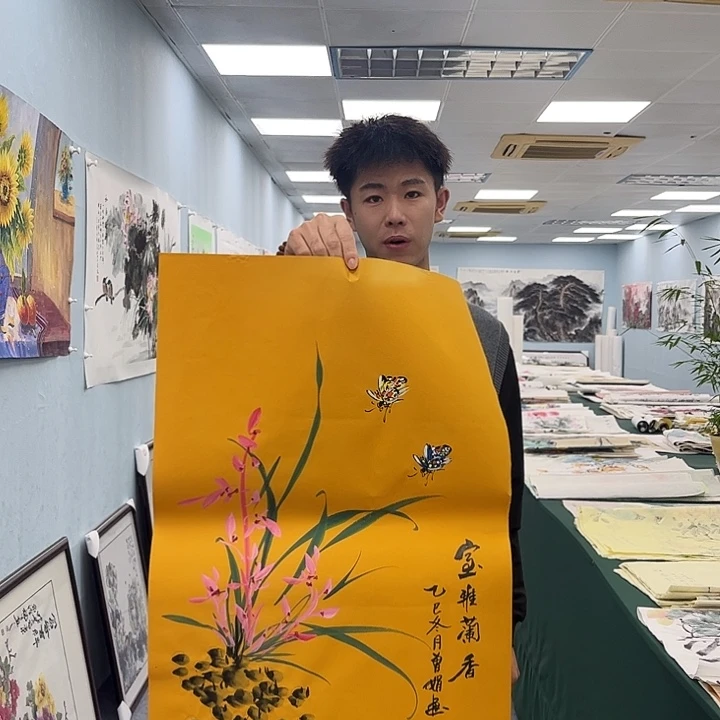 国画宣纸国画纯手绘作品