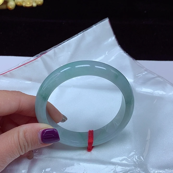 未镶嵌手镯翡翠圈口57