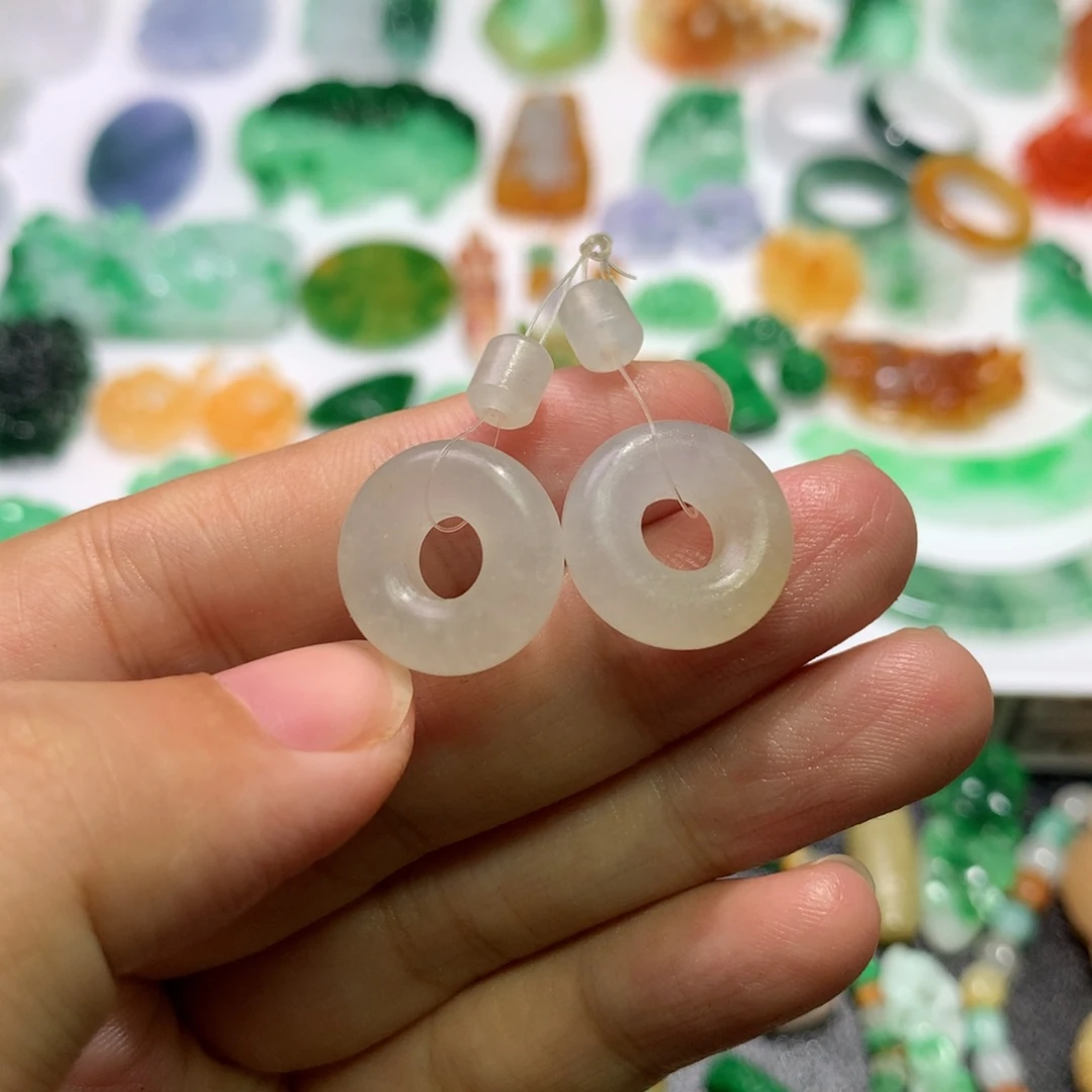 未镶嵌定制翡翠甜甜圈