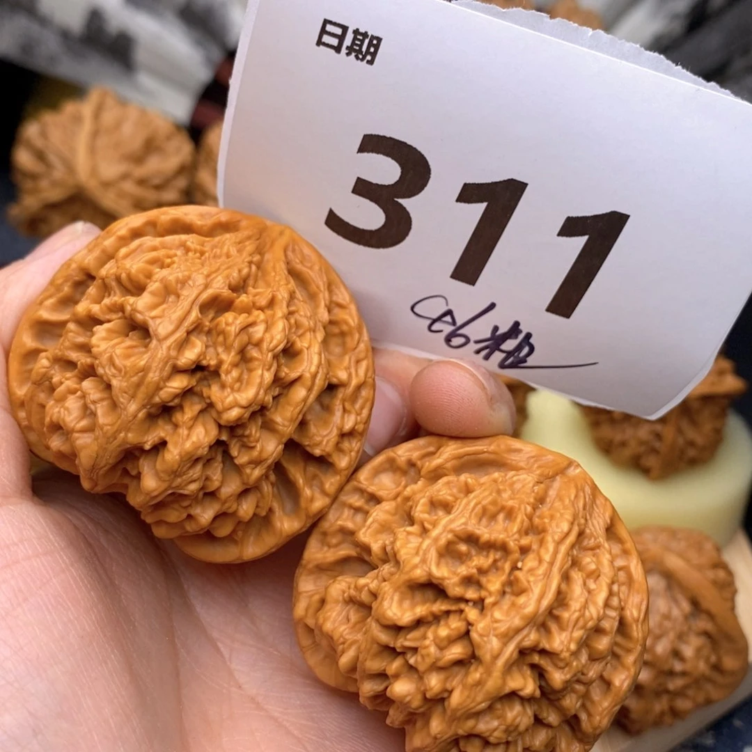 文玩核桃把件311号46粗筋