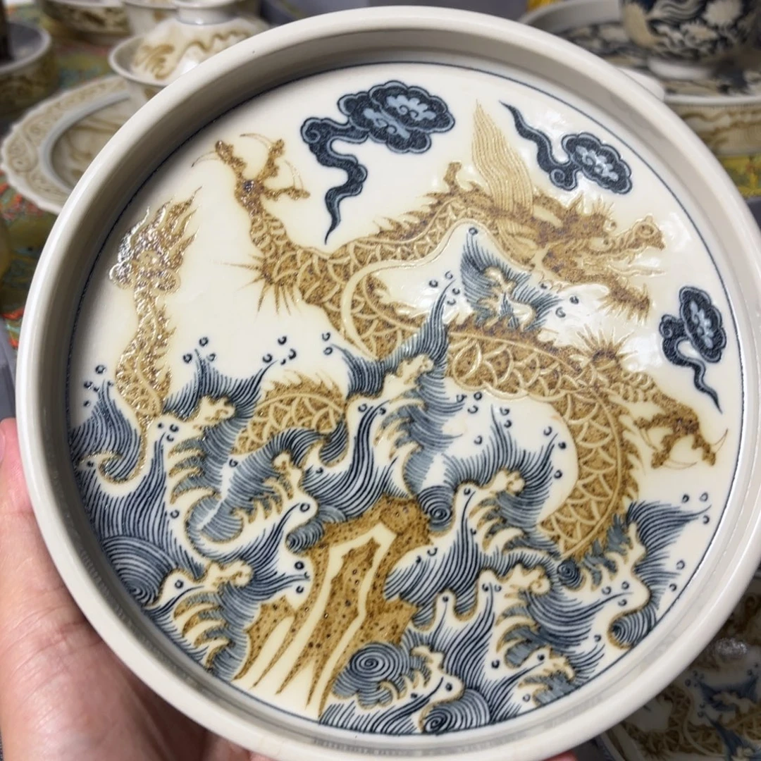 摆件景德镇手绘茶器