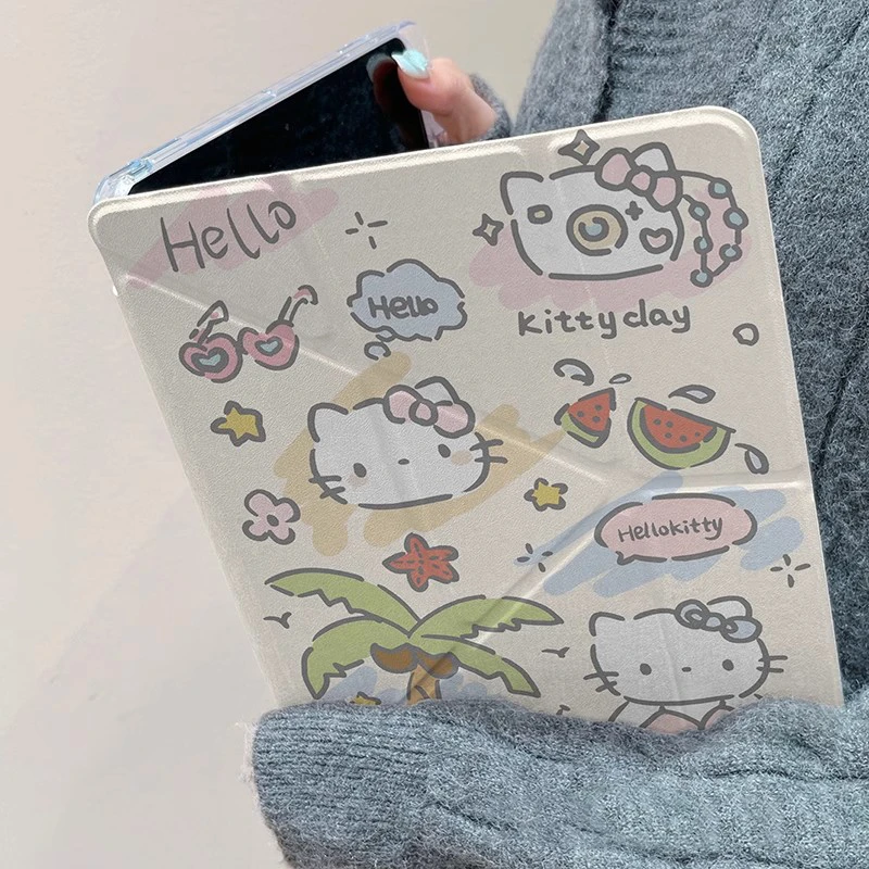 妙品椰树KT猫适用小米Pad7 Pro保护套11.2英寸笔槽小米6Pro平板壳