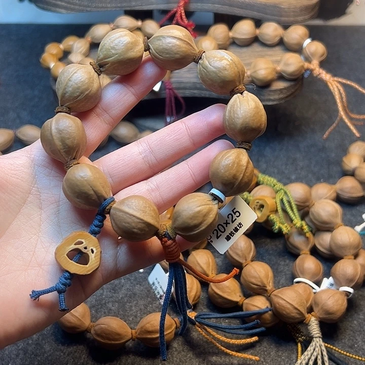 G***L手串/手链橄榄核20.25梅林铁核